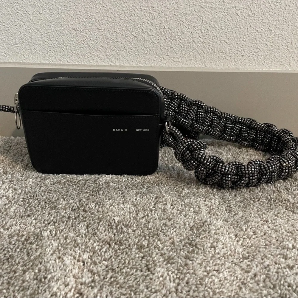 Kara Cobra Crystal Crossbody Bag - Picture 3 of 8